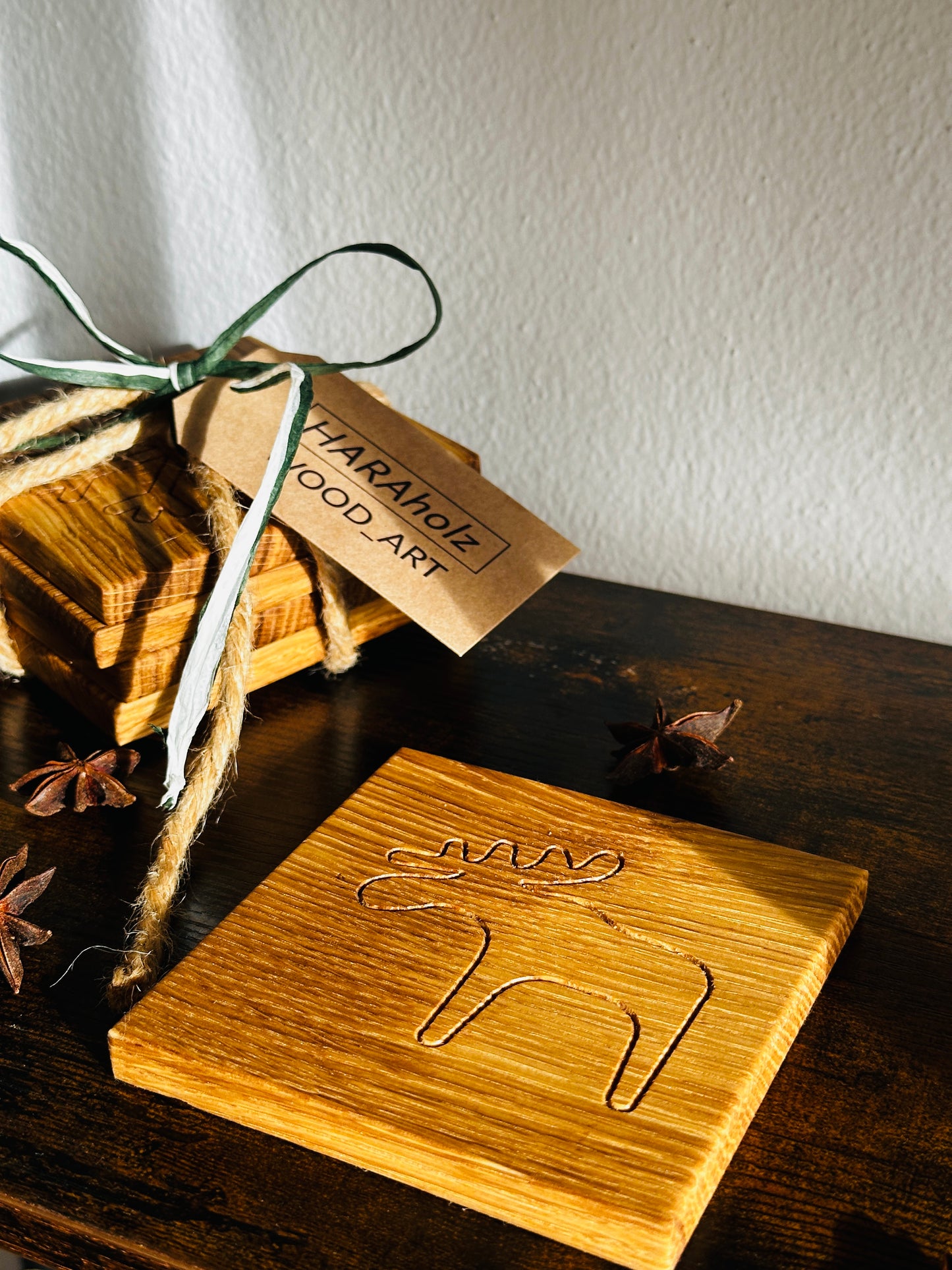 Weihnachten Tassenuntersetzer 4er Set